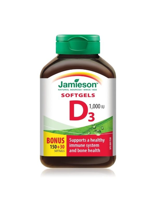 Jamieson vitamin D3 1000IU