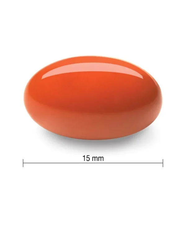 Koenzim Q10 120 mg Jamieson – izgled meke kapsule