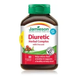 Jamieson Biljni diuretik – Uva ursi i Buchu, 60 kapsula Jamieson Biljni diuretik (Herbal Diuretic Complex) – kutija sa 60 kapsula