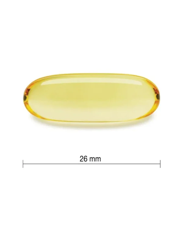 Omega 3 ulje divljeg lososa Jamieson – izgled meke kapsule