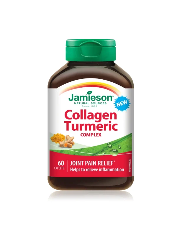 Jamieson Collagen Turmeric Complex - pakovanje Jamieson Collagen Turmeric Complex – pakovanje sa 60 kapleta