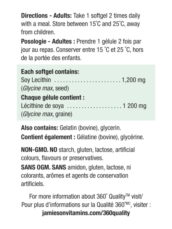 Lecitin kapsule – deklaracija sa sastavom i upotrebom