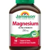 Jamieson magnezijum – engleska strana bočice Jamieson magnezijum – bočica sa engleskom stranom etikete