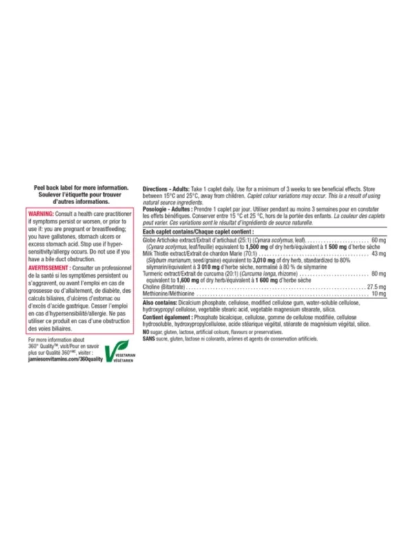 Jamieson Milk Thistle Liver Detox – prikaz 4 Jamieson Milk Thistle Liver Detox – četvrti prikaz