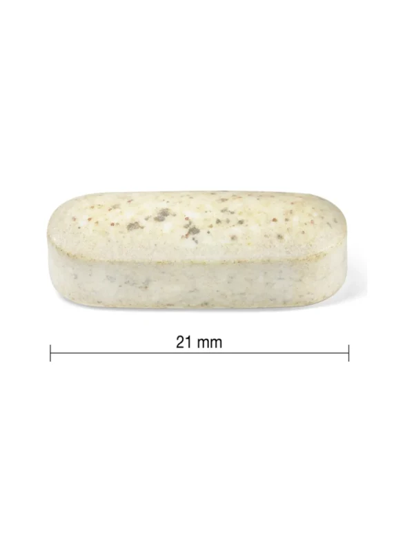 Vitamini za muškarce – kapleta Multivitamin za muškarce Jamieson – izgled kaplete, veličina 21 mm