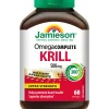 Krill ulje – engleska strana bočice Krill ulje Jamieson – bočica sa engleskom stranom etikete