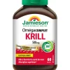Krill ulje – francuska strana bočice Krill ulje Jamieson – bočica sa francuskom stranom etikete