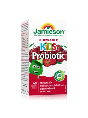 Jamieson Probiotic Kids - pakovanje Jamieson Probiotic Kids probiotik za djecu – pakovanje sa 60 tableta za žvakanje