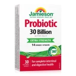 Jamieson Probiotik ekstra jačine 30 milijardi – 30 kapsula Jamieson Probiotik ekstra jačine 30 milijardi aktivnih bakterija, 14 sojeva – kutija sa 30 vegetarijanskih kapsula