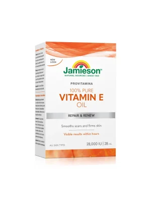 Jamieson ProVitamina vitamin E ulje - pakovanje Jamieson ProVitamina 100% čisto vitamin E ulje 28 ml – pakovanje