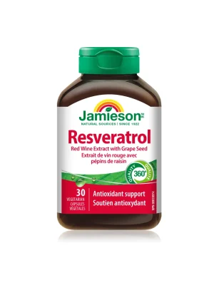 Jamieson Resveratrol - bocica Jamieson Resveratrol – bočica sa 30 kapsula