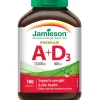 Vitamin A i D3 – engleska strana bočice Vitamin A i D3 Jamieson – bočica sa engleskom stranom etikete