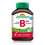 Jamieson Vitamin B kompleks 100 Timed Release - bocica Jamieson Vitamin B kompleks 100 sa produženim oslobađanjem – bočica sa 60 kapleta