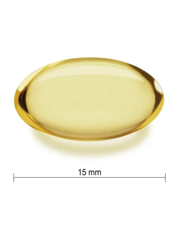 Vitamin E kapsule – meka kapsula Vitamin E 400 IU Jamieson – izgled meke kapsule